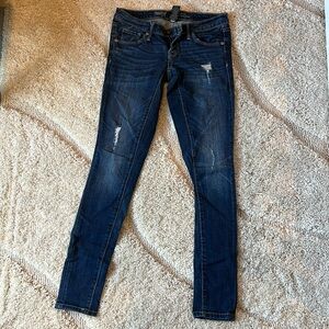 Massimo, low rice, skinny jeans, size 0